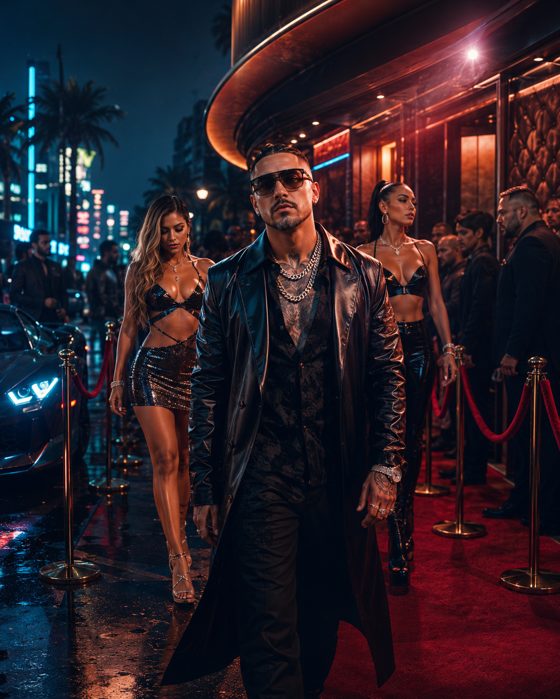 Videoclip urbano VIP nocturno