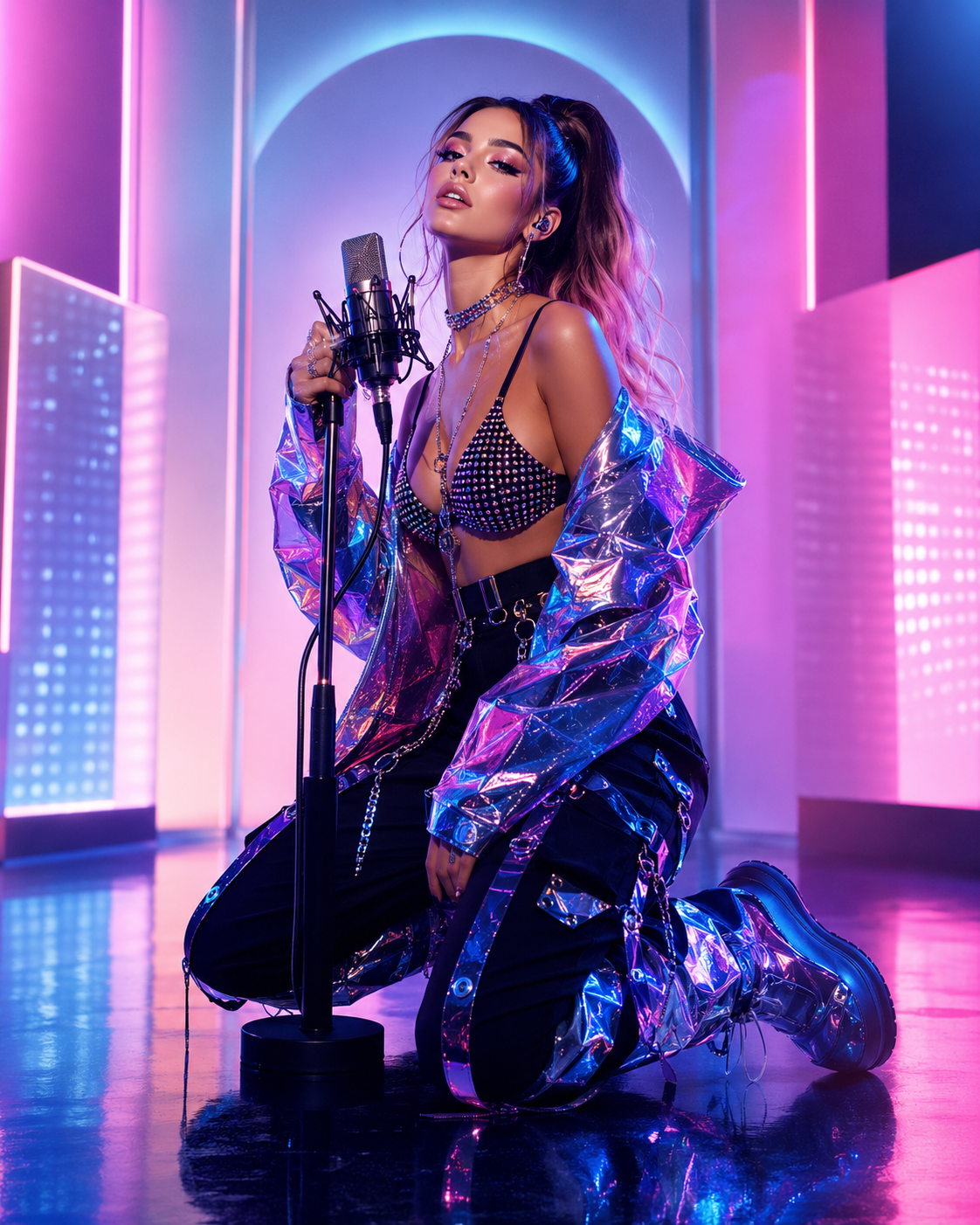 Visualizer pop futurista
