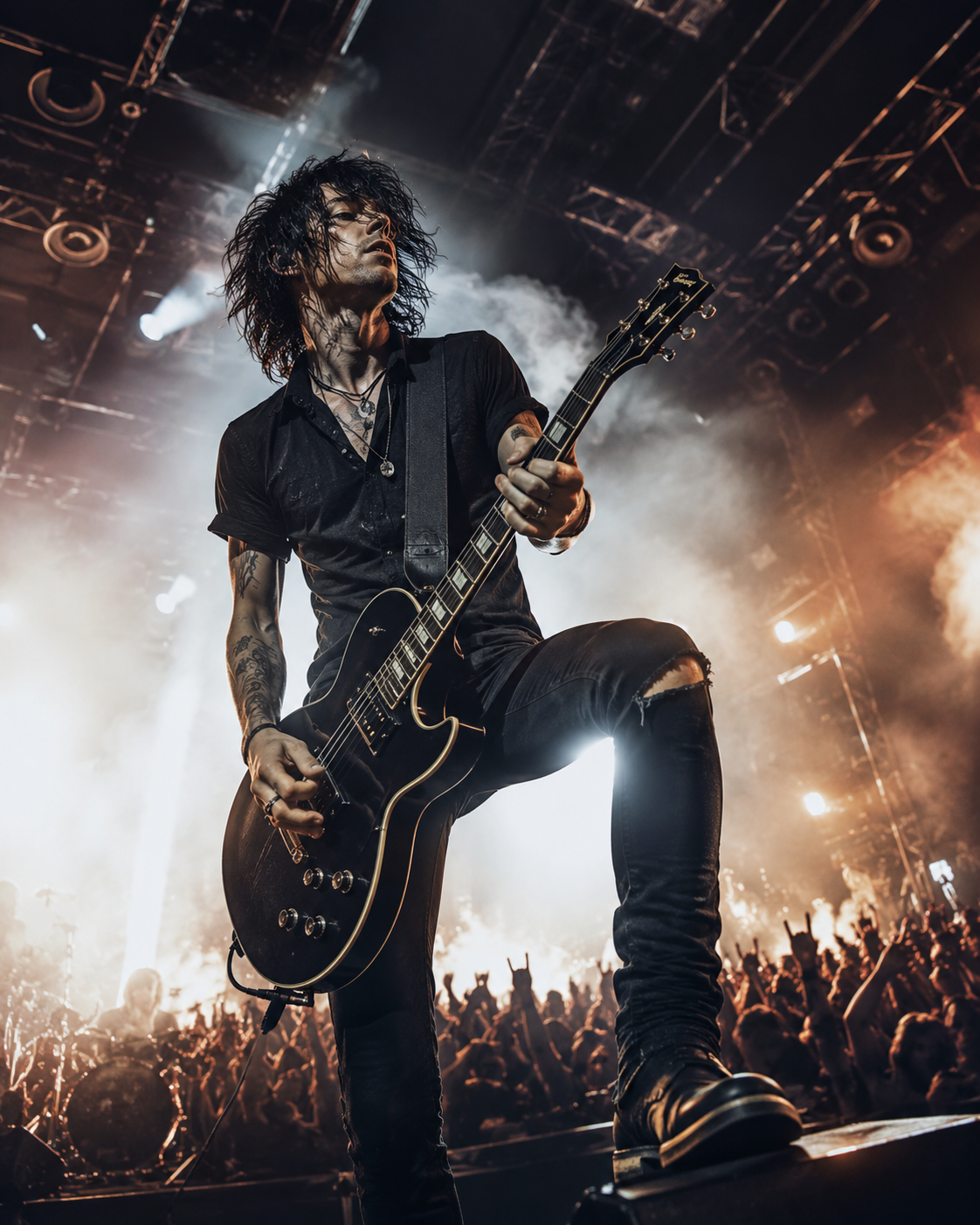 Video musical rock IA